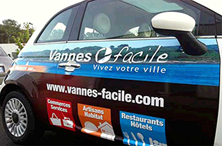 création de stickers pour véhicules Paris